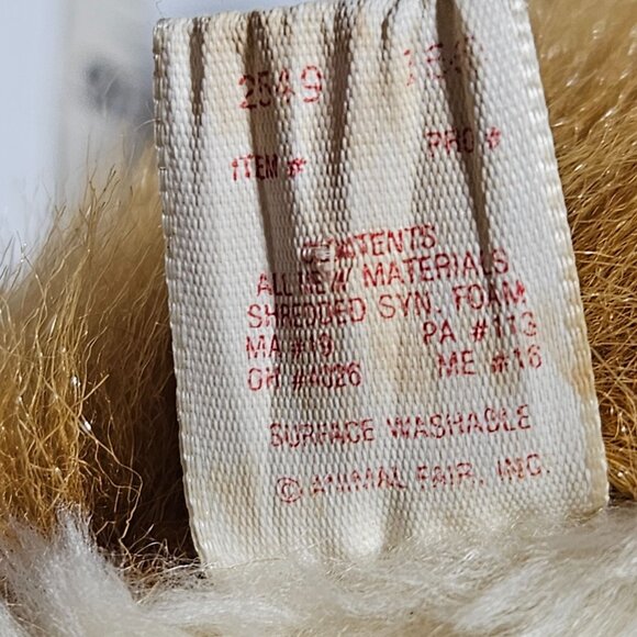 Carousel Bunny Rabbit 13 Inch Plush Spring Easter Hare Stuffed Animal Toy - Picture 8 of 9